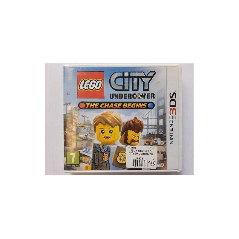 JEU VIDÉO LEGO CITY UNDERCOVER 3DS
