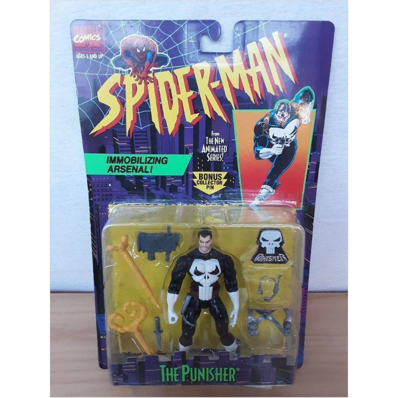 FIGURINE SPIDER-MAN THE PUNISHER SOUS BLISTER