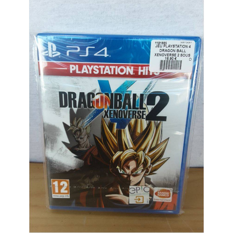 JEU PLAYSTATION 4 DRAGON BALL XENOVERSE 2 SOUS BLISTER