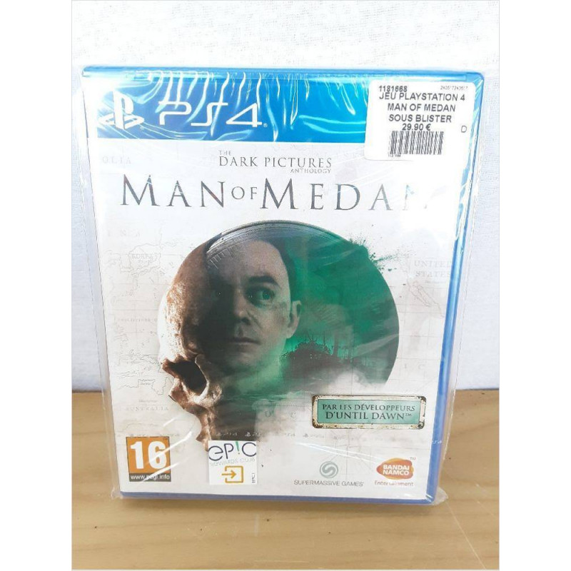 JEU PLAYSTATION 4 MAN OF MEDAN SOUS BLISTER