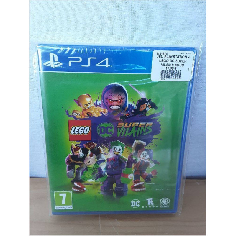JEU PLAYSTATION 4 LEGO DC SUPER VILAINS SOUS BLISTER