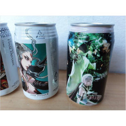 CANETTE SODA FINAL FANTASY DATE DÉPASSÉE UNIQUEMENT POUR COLLECTION