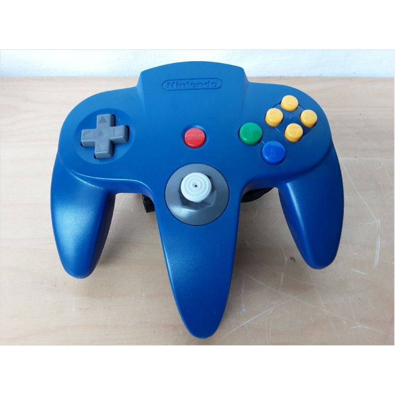 MANETTE NINTENDO 64 BLEUE