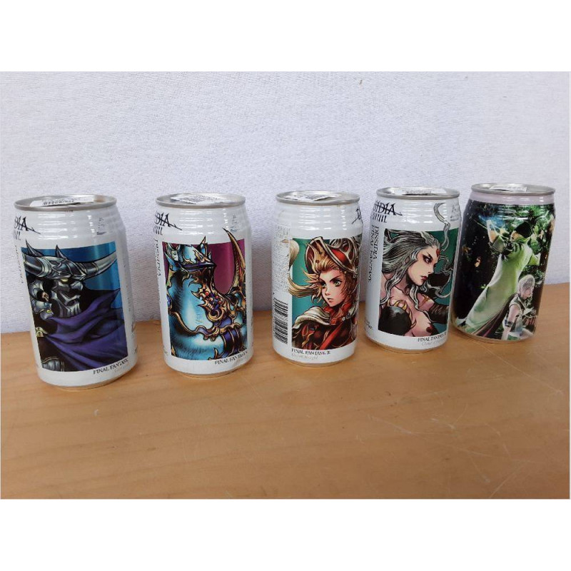 CANETTE SODA FINAL FANTASY DATE DÉPASSÉE UNIQUEMENT POUR COLLECTION