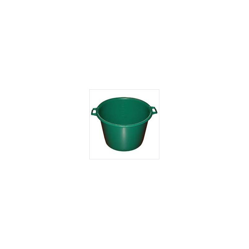 BAQUET ROND VERT 55L QUALITE FRANCE (B55)