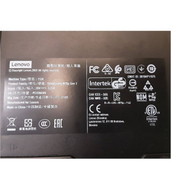 PC LENOVO THINKCENTRE M75Q GEN 2 AMD RYZEN 5 PRO RAM8GO SSD250GO WIFI WIN11PRO
