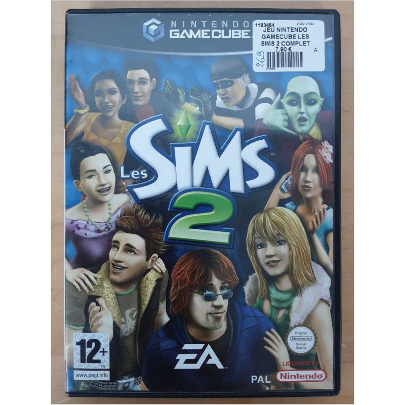JEU NINTENDO GAMECUBE LES SIMS 2 COMPLET