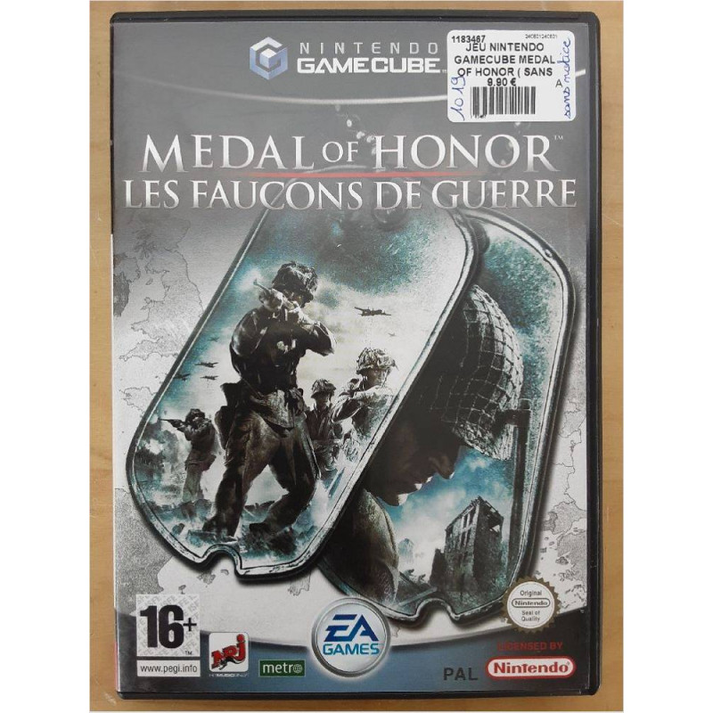 JEU NINTENDO GAMECUBE MEDAL OF HONOR ( SANS NOTICE )