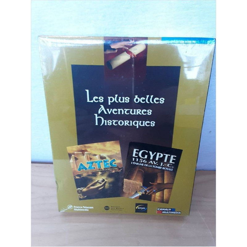JEU BIGBOX PC AZTEC/EGYPTE SOUS BLISTER