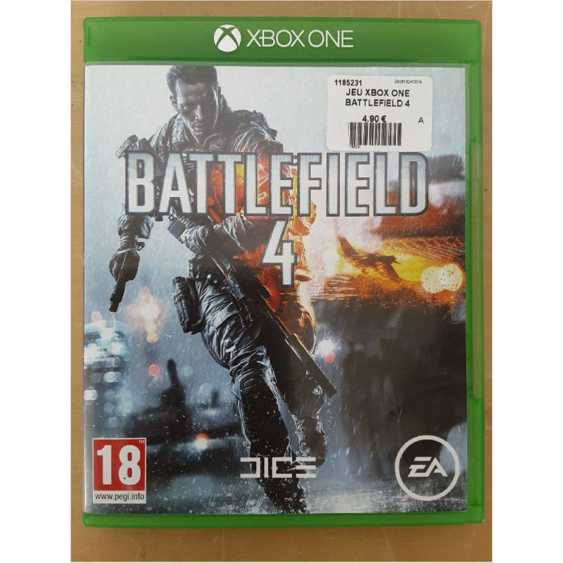 JEU XBOX ONE BATTLEFIELD 4
