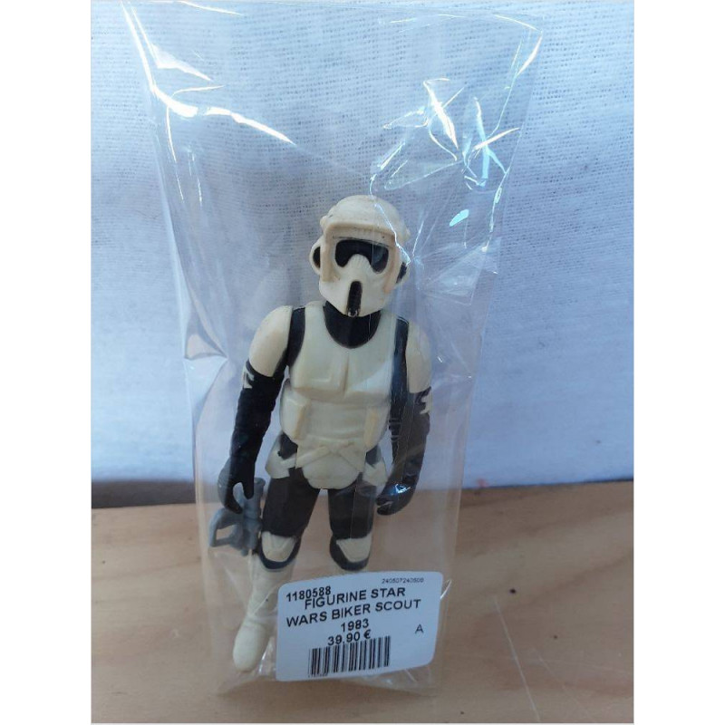 FIGURINE STAR WARS BIKER SCOUT 1983