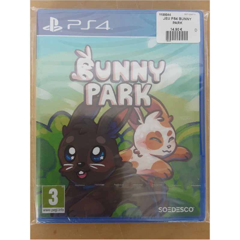JEU PS4 BUNNY PARK