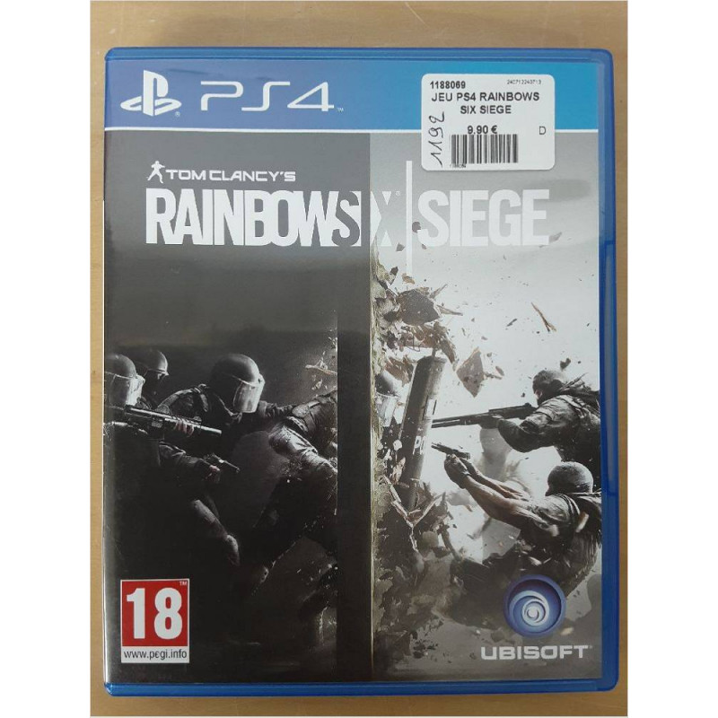 JEU PS4 RAINBOWS SIX SIEGE