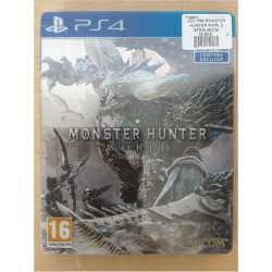 JEU PS4 MONSTER HUNTER WORLD STEELBOOK