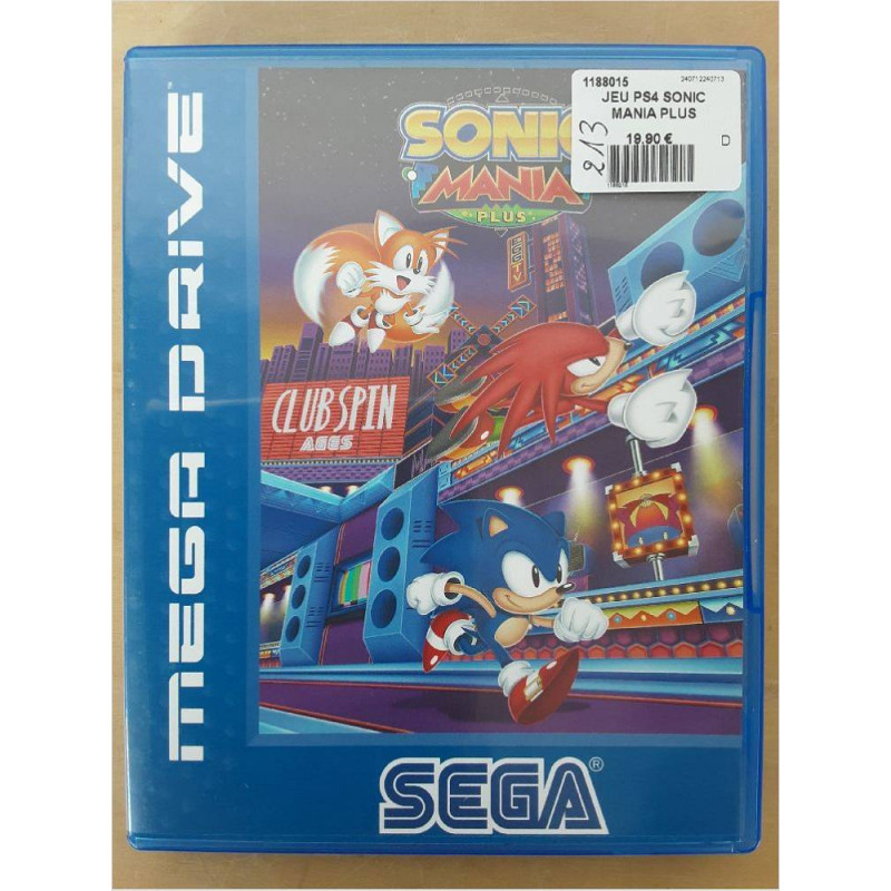 JEU PS4 SONIC MANIA PLUS 