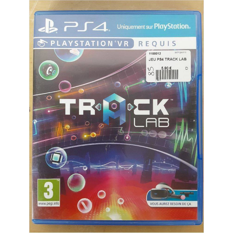 JEU PS4 TRACK LAB