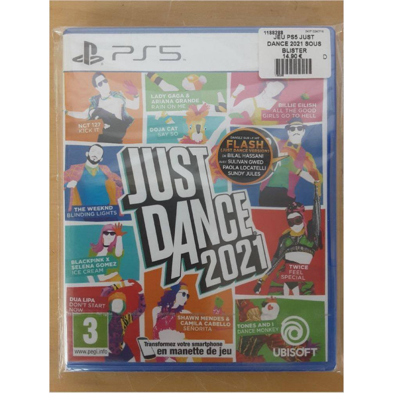 JEU PS5 JUST DANCE 2021 SOUS BLISTER