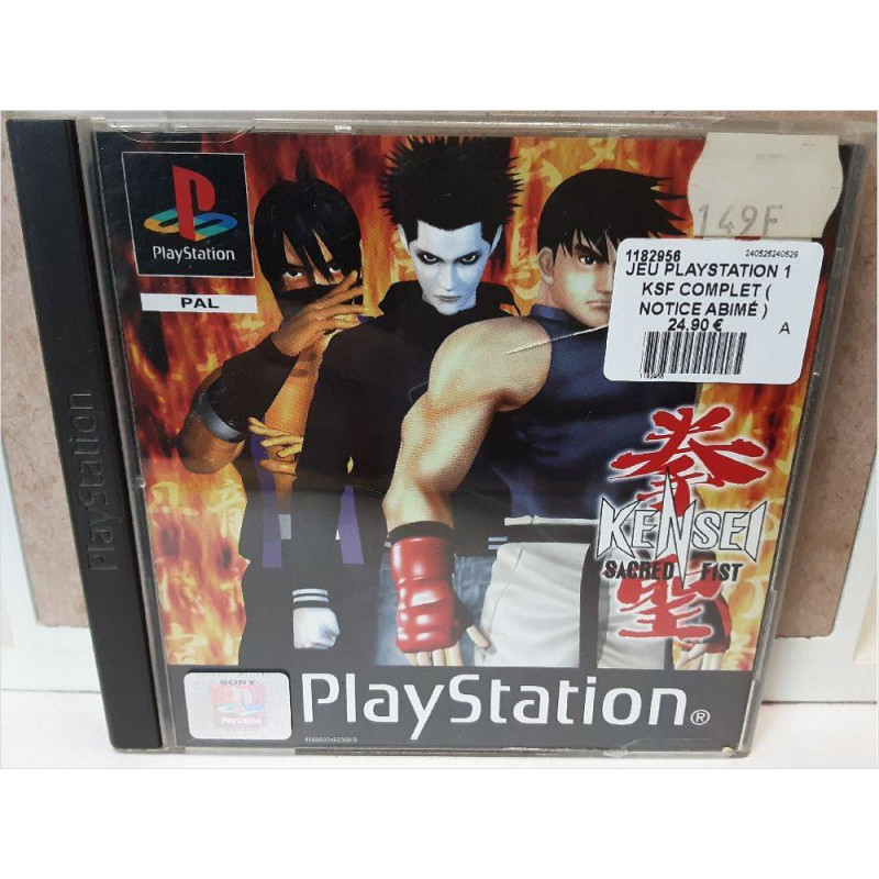 JEU PLAYSTATION 1 KSF COMPLET ( NOTICE ABIMÉ )