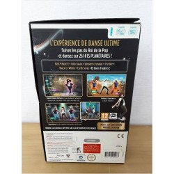 JEU WII MICHAEL JACKSON THE EXPERIENCE  EDITION COLLECTOR SANS T-SHIRT