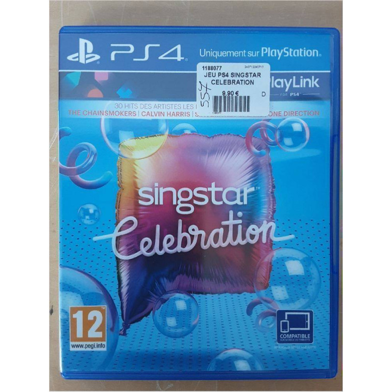 JEU PS4 SINGSTAR CELEBRATION