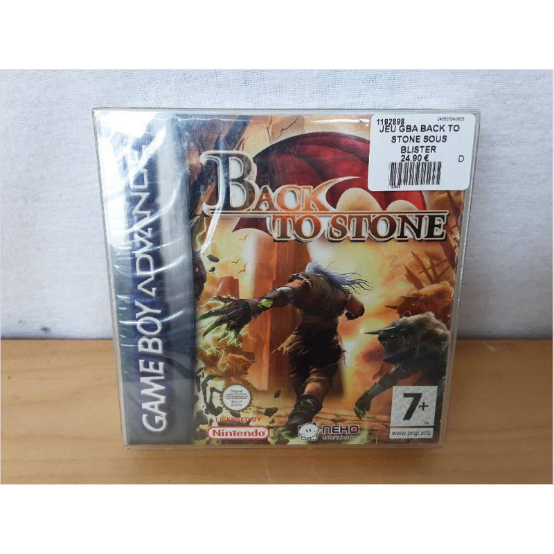 JEU GBA BACK TO STONE SOUS BLISTER