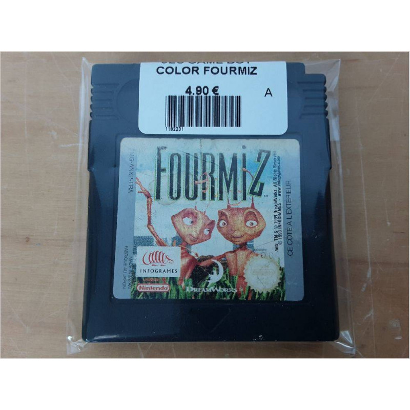 JEU GAME BOY COLOR FOURMIZ