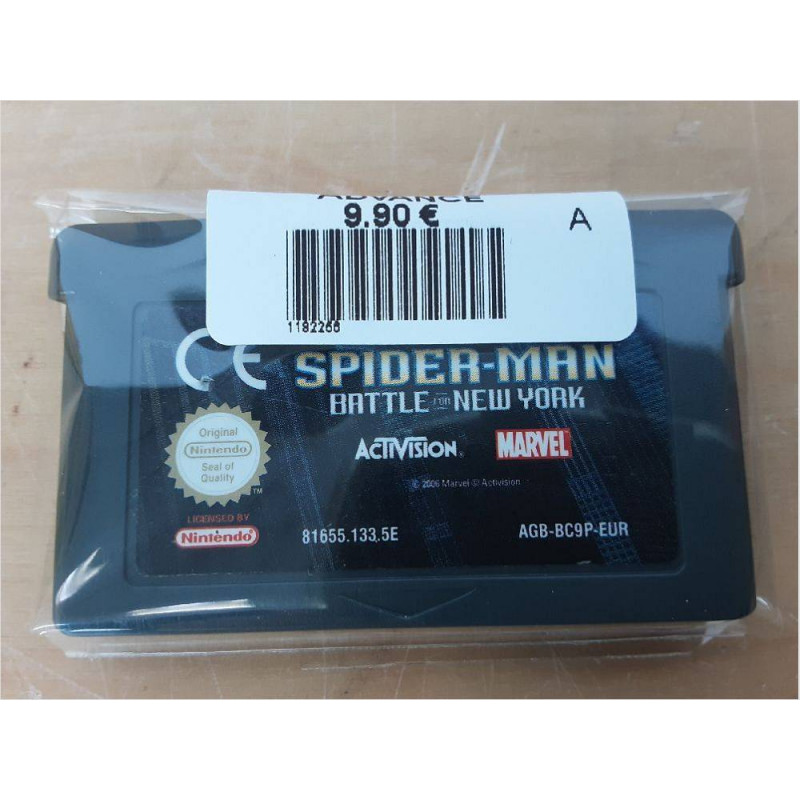 JEU NINTENDO GAME BOY ADVANCE SPIDERMAN BATTLE NEW YORK