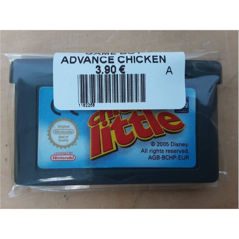 JEU NINTENDO GAME BOY ADVANCE CHICKEN LITTLE