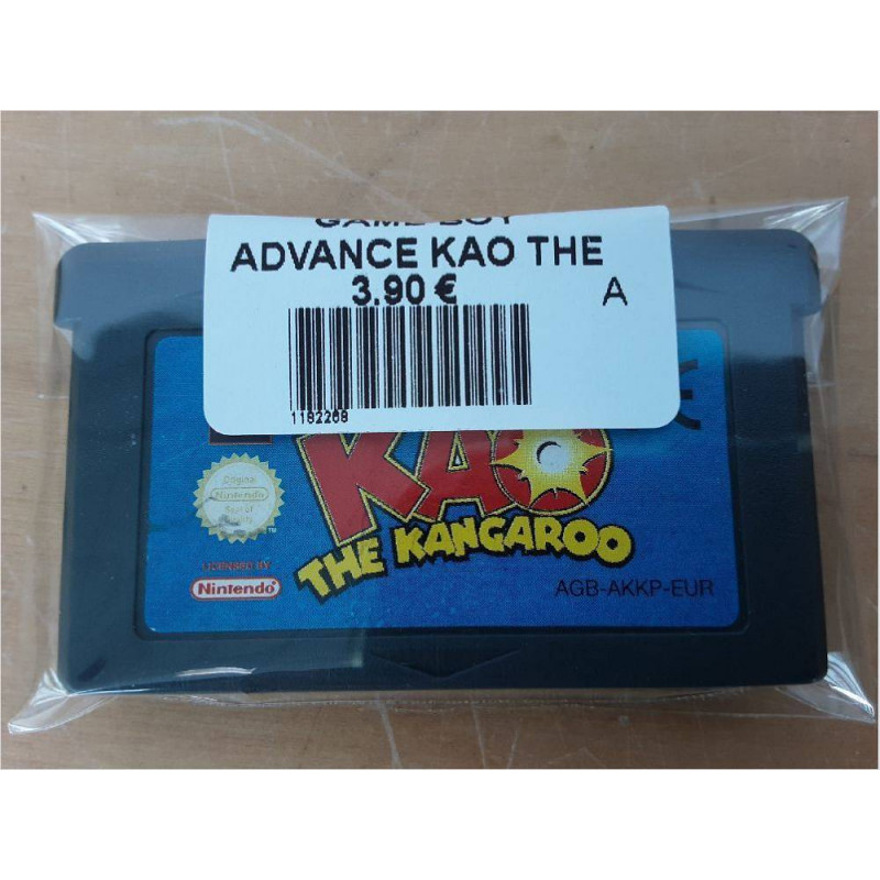 JEU NINTENDO GAME BOY ADVANCE KAO THE KANGAROO