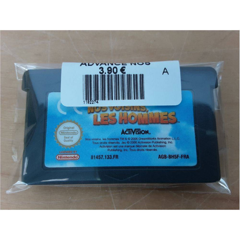 JEU NINTENDO GAME BOY ADVANCE NOS VOISINS LES HOMMES