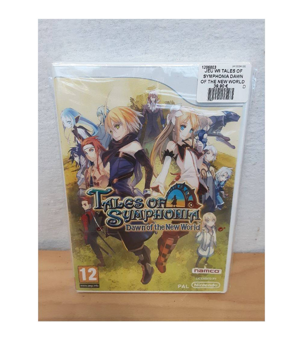 JEU WII TALES OF SYMPHONIA DAWN OF THE NEW WORLD ( SOUS BLISTER )