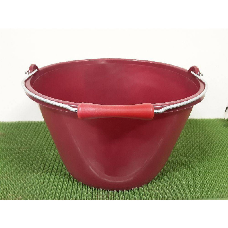 SEAU A LIE DE VIN 16L GRADUE ANSE METAL QUALITE FRANCE (SV16BL)