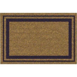 TAPIS COCO BORDURES BLEU...