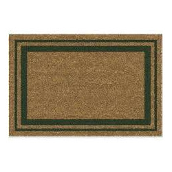 TAPIS COCO BORDURES VERT...