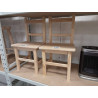 CHAISE COUTURIERE BOIS BRUT M002