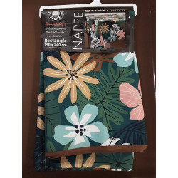 NAPPE IMPRIMEE ANTI TACHES RECT.150X240CM