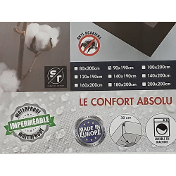 PROTEGE MATELAS ALESE PVC 90X190CM