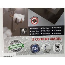 PROTEGE MATELAS ALESE PVC 140X190CM
