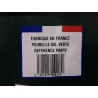 POUBELLE 80L AVEC COUVERCLE QUALITE FRANCE (P80PV)