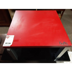 TABLE BASSE ROUGE HOME