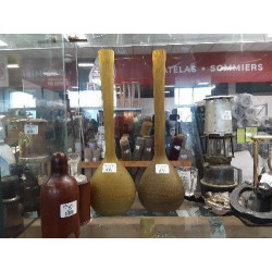 VASE SOLIFLORE PATE DE VERRE
