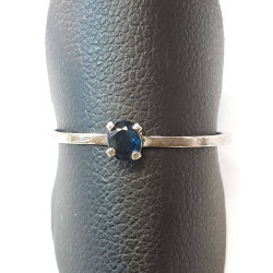 BAGUE OR BLANC 18K 0.80GR...