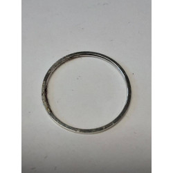 BAGUE OR BLANC 18K 0.63GR T53