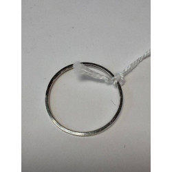 BAGUE OR BLANC 18K 0.67GR T55