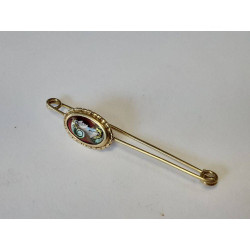 BROCHE OR 18K 2.46GR EMAIL...
