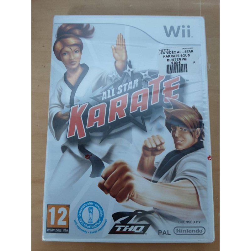 JEU VIDÉO ALL STAR KARRATE SOUS BLISTER WII