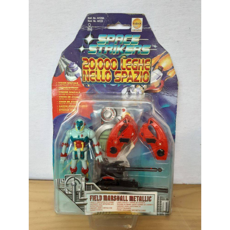FIGURINE SPACE STRIKERS 20000 LEGHE NELLO SPAZIO SOUS BLISTER