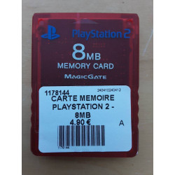 CARTE MEMOIRE PLAYSTATION 2...