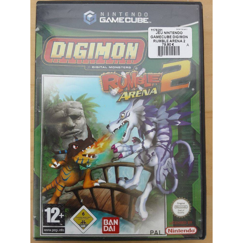 JEU NINTENDO GAMECUBE DIGIMON RUMBLE ARENA 2 COMPLET