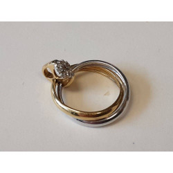 PENDENTIF OR 18K DOUBLE...